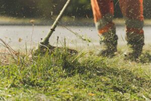 Idaho Falls Lawn Mowing Specialist Weed Whacking A Lawn